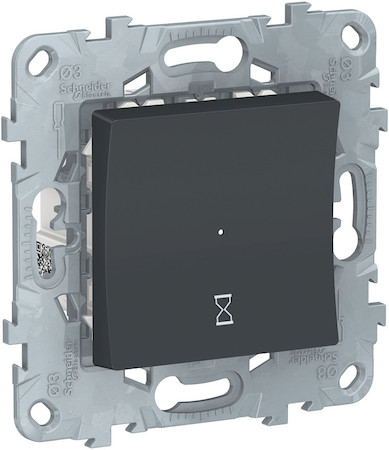 Schneider Electric NU553554 UNICA NEW таймер нажимной, 10А, антрацит