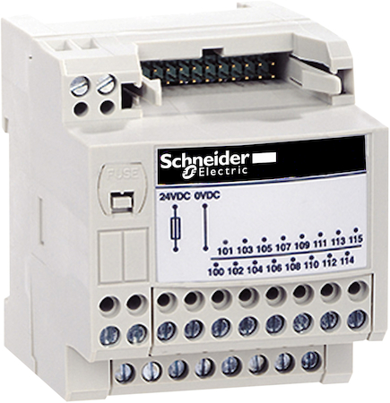 Schneider Electric ABE7H34E100 TELEFAST - 16 КАН ВХ/ВЫХ =24В, С КАБ 1 М