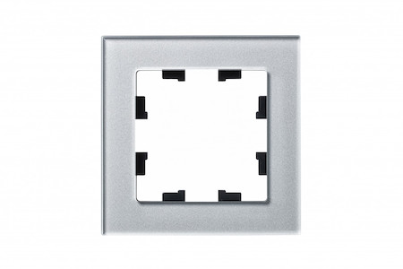 Schneider Electric ATN320301 ATLASDESIGN NATURE 1-постовая РАМКА, ОРГАНИЧЕСКОЕ СТЕКЛО АЛЮМИНИЙ
