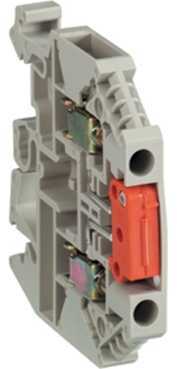 Schneider Electric AB1SC435U КЛЕММНИК ВИНТ РАЗЪЕДИН 4ММ2 2ТЧК СЕРЫЙ