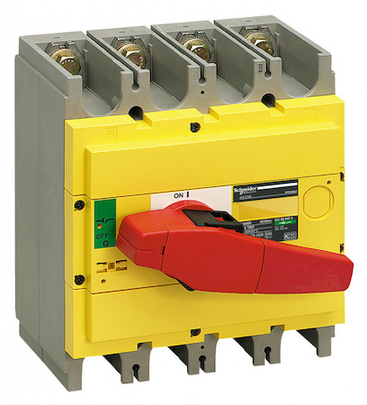 Schneider Electric 31135 ВЫКЛЮЧАТЕЛЬ-РАЗЪЕД. INS630 4П КРАС.-ЖЕЛТ.