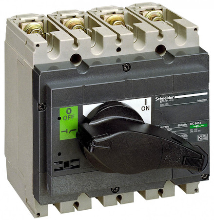 Schneider Electric 31105 ВЫКЛЮЧАТЕЛЬ-РАЗЪЕД. INS250 160А 4П