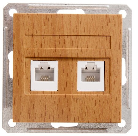 Schneider Electric RSI-251TT-8-86 РОЗЕТКА ТЕЛ. В59 СУ Б.Р 2 Я БУК
