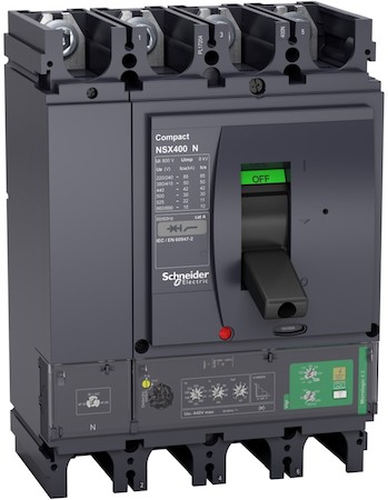 Schneider Electric LV433940 4П АВТОМ.ВЫКЛ. NSX400 50kA MICROLOGIC 4.3 400