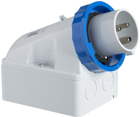 Schneider Electric 83555 НАСТЕН ВИЛКА ВИНТ 16А 3P-E 200-250 IP67