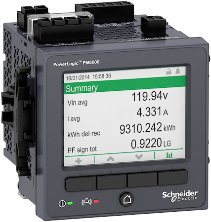 Schneider Electric METSEPM8240RU Счетчик электроэнергии PM8240 на панель DIN96