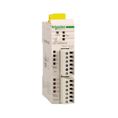 Schneider Electric ASI20MT4I4OSA Модуль IP20 AS-интерфейса, 4вх/4вых