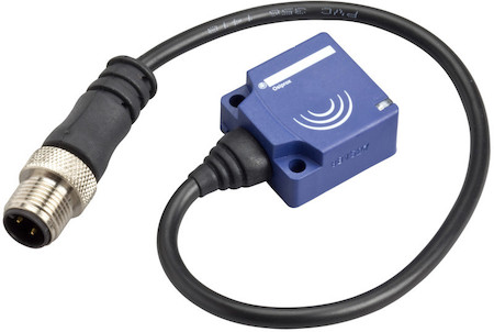 Schneider Electric XS7E1A1PAL01M12 ИНДУКТИВНЫЙ ДАТЧИК XS7 26х26х13, 12-24VDC, 10MM, M12, 0,15M CABLE