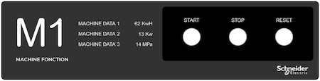 Schneider Electric ZBYLECUST07 ТРАФАРЕТ 400 x 100 ММ, CUST