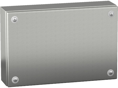 Schneider Electric NSYSBX20308 КЛЕММНАЯ КОРОБКА ЦЕЛЬНОМЕТАЛЛИЧЕСКАЯ IP66 SBX 200x300x80 НЕРЖАВЕЮЩАЯ СТАЛЬ