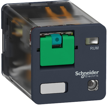 Schneider Electric RUMC3AB2BD Реле 3ЗО (цилиндр) светодиод24В постоянного тока