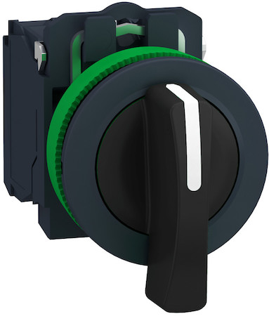 Schneider Electric XB5FJ21 ПЕРЕКЛЮЧАТЕЛЬ 22ММ 2 ПОЗ. УДЛИНЕННАЯ РУЧКА, ЗАПОДЛИЦО, 1НО, ПЛАСТИК