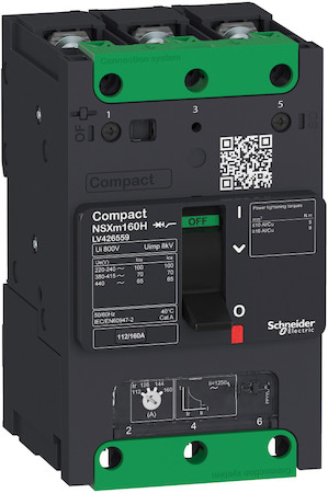 Schneider Electric LV426251 3П АВТОМ. ВЫКЛ. NSXm 25kA TM25D каб.наконеч./шины