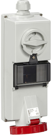 Schneider Electric 83796 РОЗ Б/ЗАЩ 32A 3P-N-E 380-415 IP65