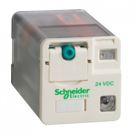 Schneider Electric RUMC2AB1BD РЕЛЕ 2CO (ЦИЛИНДР) 24В ПОСТ ТОКА