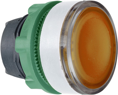 Schneider Electric ZB5AH053C1 ГОЛОВКА КНОПКИ 22ММ ОРАНЖЕВАЯ, С ПОДСВЕТКОЙ, ЗАДЕРЖКОЙ, ЗАПОДЛИЦО, ПЛАСТИК C1