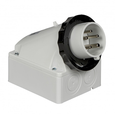 Schneider Electric 83562 НАСТЕН ВИЛК ВИНТ 16А 3P-N-E 480-500 IP67
