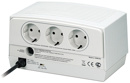 Schneider Electric LE600-RS Стабилизатор напряжения 220В, 600ВА/Вт