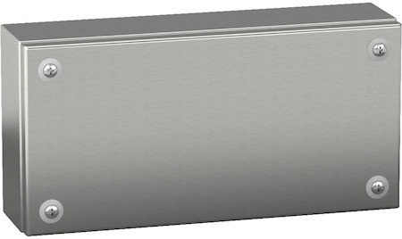 Schneider Electric NSYSBX15308 КЛЕММНАЯ КОРОБКА ЦЕЛЬНОМЕТАЛЛИЧЕСКАЯ IP66 SBX 150x300x80 НЕРЖАВЕЮЩАЯ СТАЛЬ