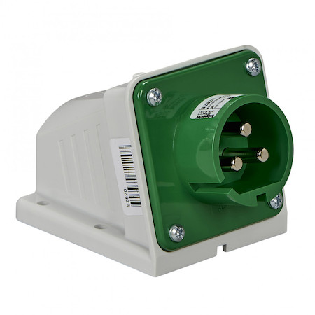 Schneider Electric 82520 НАСТЕННАЯ ВИЛКА ВИНТ 32A 3P 24/48V IP44 4ч