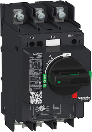 Schneider Electric GV4L02N6 АВТ.ВЫКЛ GV4L С МАГНИТНЫМ РАСЦЕПИТЕЛЕМ 2A 50kA ЗАЖИМ ПОД КОЛЬЦ.НАКОНЕЧНИК