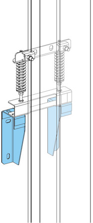 Schneider Electric KTB0164ZA52 НАСТЕННЫЙ КРОНШТЕЙН H74-164