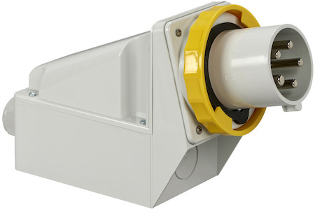 Schneider Electric 81577 НАСТЕН ВИЛК ВИНТ 63A 3PNT 100-130V IP67