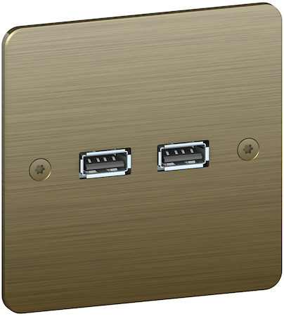 Schneider Electric S800409BM РОЗЕТКА USBx2 