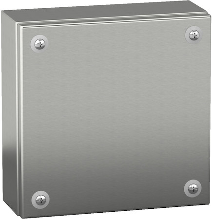 Schneider Electric NSYSBX303012 КЛЕММНАЯ КОРОБКА ЦЕЛЬНОМЕТАЛЛИЧЕСКАЯ IP66 SBX 300x300x120 НЕРЖАВЕЮЩАЯ СТАЛЬ