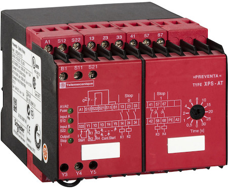 Schneider Electric XPSAT3710 МОДУЛЬ АВАРИЙНОГО ОСТАНОВА 230В