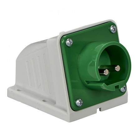 Schneider Electric 82519 НАСТЕННАЯ ВИЛКА ВИНТ 32A 2P 24/48V IP44 4ч