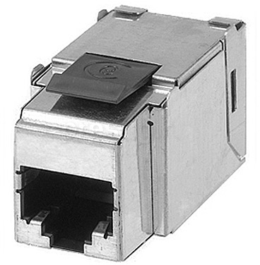 CJ545FM Simon Коннектор RJ45, категория 5е, FTP, экранированный, металл