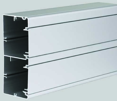 Simon TK11102-8 Кабель-канал K45 130X55 мм, две секции, алюминий