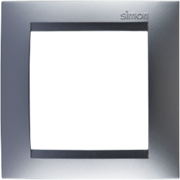 1500610-033 Simon 15 Алюминий Рамка 1-я