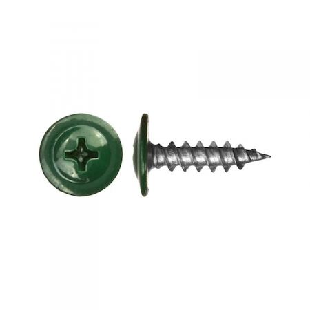 Tech-KREP 125493 Саморез ШСММ 4,2х16 т.зел. KP RAL 6005 (200 шт) - ведро малое Tech-Krep
