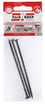 Tech-KREP 117918 Саморез ШСГД 4,8х110 (3 шт) - пакет Tech-Krep