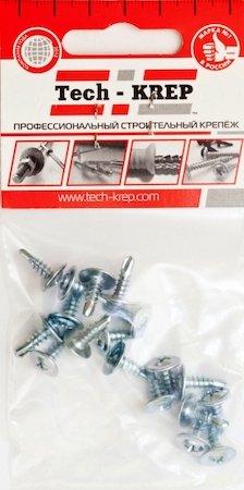 Tech-KREP 102397 Саморез ШСММ св. 4,2х13 (18 шт) - пакет Tech-Krep