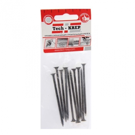 Tech-KREP 102384 Саморез ШСГМ 4,2х75 (10 шт) - пакет Tech-Krep