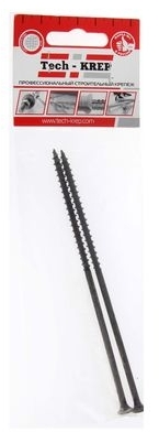 Tech-KREP 110346 Саморез ШСГД 4,8х150 (2 шт) - пакет Tech-Krep