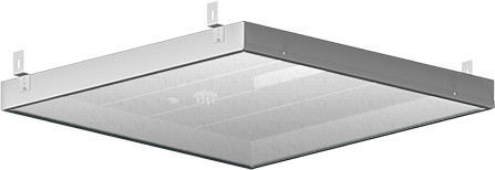 VARTON V1-R4-00010-31000-5403640 Светильник LED "ВАРТОН" грильято 588*588*50 36W 4000K IP54 для чистых помещений