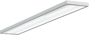 VARTON V1-A0-00270-01000-2005430 Светодиодный светильник "ВАРТОН" офисный встраиваемый/накладной 1195*180*50мм 54 ВТ 3000К