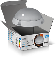 VARTON VA934418210 Светильник Gauss LED 10W IP65 4100K 100*0,1W 1000LM