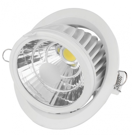 VARTON V1-R0-00059-10R03-2003530 Светильник светодиодный "ВАРТОН" Downlight поворотный круглый 40° 190*146,6 мм 35W 3000K 1/6