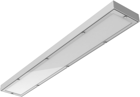 VARTON V1-C0-00280-10AD0-5403640 Светодиодный светильник "ВАРТОН" медицинский 1195*180*55мм с опаловым рассеивателем 36 ВТ 4000К IP54 встраиваемый аварийный+диммер DALI