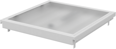 VARTON V1-A3-00027-10A00-5403640 Светодиодный светильник "ВАРТОН" для потолка Cesal 600*600*62 36 ВТ 4000К IP54 с рассеивателем опал с функцией аварийного освещения