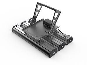VARTON V4-I0-70.0002.IR0-0002 Поворотное крепление для 3 шт Светодиодных светильников "ВАРТОН" Айрон