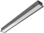 VARTON V1-R0-70081-80D01-2001840 Светодиодный светильник G-ЛАЙН "ВАРТОН" 585х100х80мм 18 ВТ 4000К диммируемый DALI серый