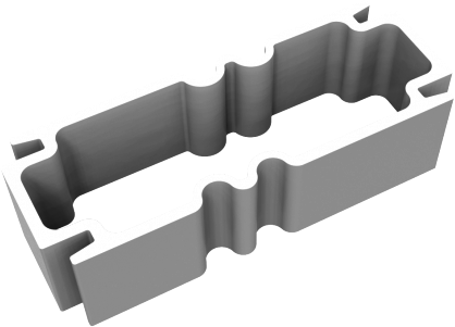 VARTON V4-R0-00.0033.DL0-0001 Коннектор соед Св-к кардан DL-TETRIS 93х34mm