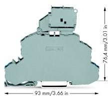 Wago 2002-2612 Doppelstock Si-Klemme mit schwenkbar