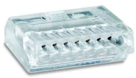 Wago 273-158 DOSENKL.TRANSPARENT 8 X 0,75-1,5QMM